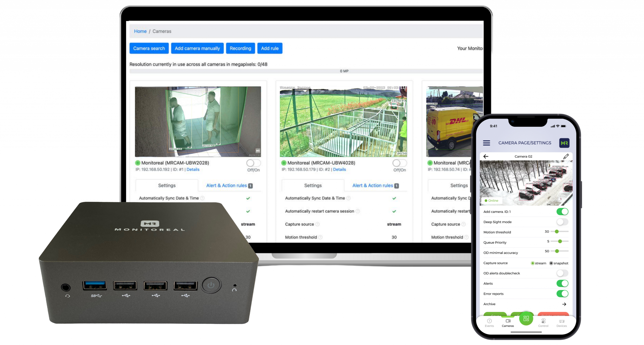 Spartan I device, Web User Interface and App Interface Spartan I device, Web User Interface and App Interface
